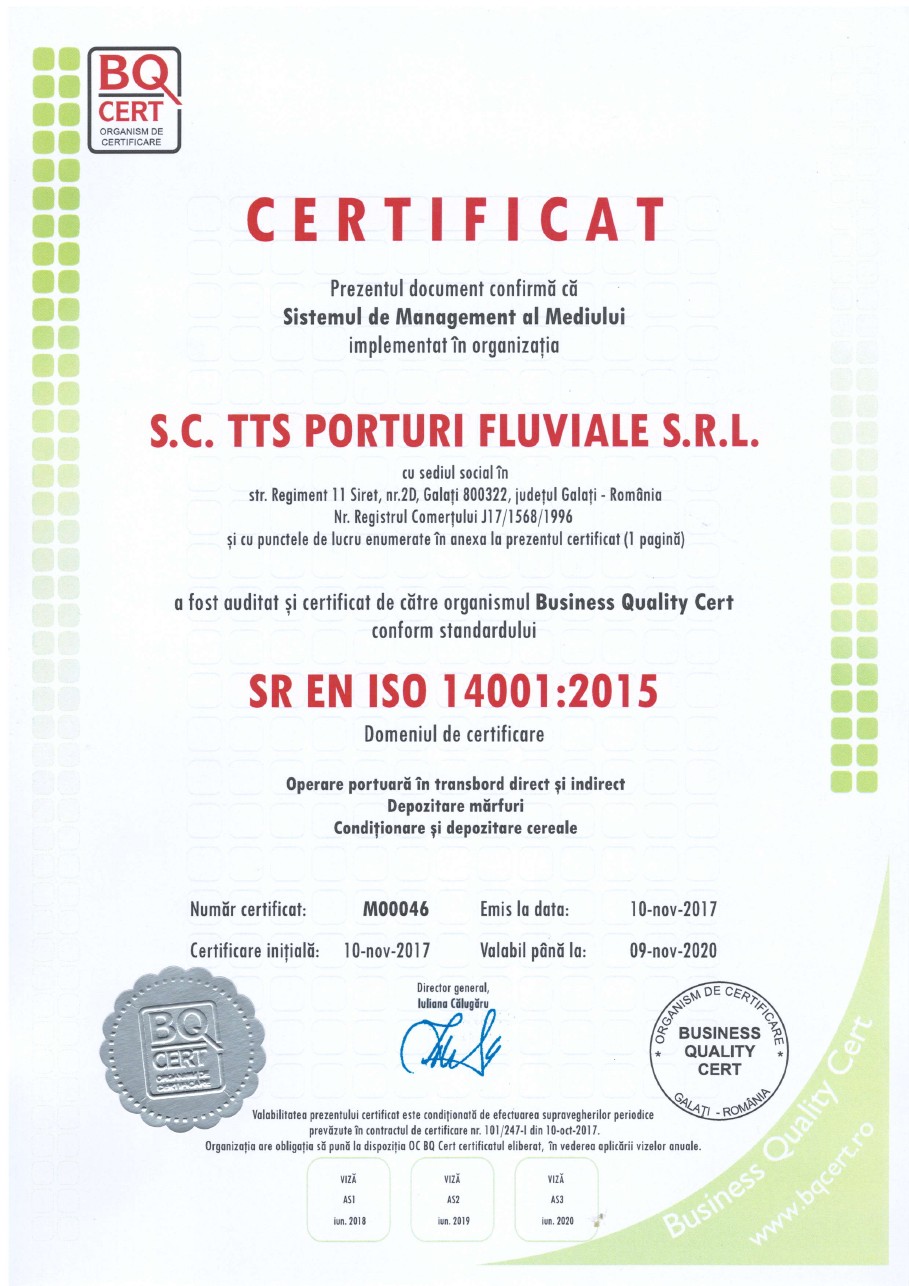 SR EN ISO 14001